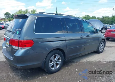 2010 Honda Odyssey Touring from USA, damaged, VIN 5FNRL3H90AB080132